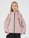 Girls Snow Hopper Bunny Ear Hooded Waterproof Thermal Snow Jacket