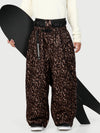Men's Urban Vibe Workwear-Inspired Rivet-Trim Wide Fit OG Baggy Snow Pants
