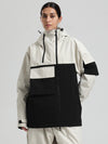 Women's Gsou Snow Terrain Flow FlexZip Hybrid Cargo Snowboard Jacket