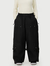 Women's UrbanCraft Double Knee Utility Cargo Snow Pants with Rivet-Reinforced Panels