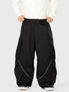 Men's Camden Punk Reflective Street Utility Cargo Snow Pants – Baggy Freestyle Fit