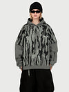 Women's Park Rider Freestyle Snow Hoodie – 2-in-1 Layered Style with Contrast Sleeves