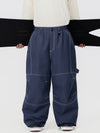 Men's UrbanCraft Workwear Baggy Snow Pants with Enhanced Knee Mobility Design
