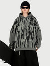 Women's Park Rider Freestyle Snow Hoodie – 2-in-1 Layered Style with Contrast Sleeves