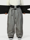 Men's Urban Vibe Workwear-Inspired Rivet-Trim Wide Fit OG Baggy Snow Pants