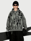Women's Park Rider Freestyle Snow Hoodie – 2-in-1 Layered Style with Contrast Sleeves