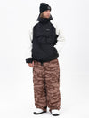 Men's Freestyle Mountain Camo Snow Suit – Bomber Jacket & Baggy Pants Set