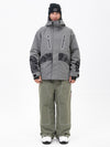 Men's Chillform Reflective Camo Snow Suit – Glow Trail Jacket with Freerider Baggy Snow Pants Set