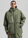 Men's Gsou Snow Durable Mountain Pro Winter Function Cargo Snow Jacket