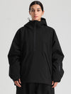 Women's Gsou Snow Durable Urban Vibe Pullover Anorak Snowboard Jacket