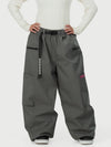 Women's Techline Durable Stretch Utility Cargo Snow Pants – Baggy Freestyle Fit