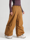 Women's Gsou Snow Durable Urban Vibe All Function Baggy Snow Pants