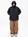 Men's Night Skiing Chill Reflective Snow Suit – Mountain Jacket & Streetstorm Baggy Pants Set