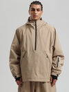 Men's Gsou Snow Durable Urban Vibe Pullover Anorak Snowboard Jacket