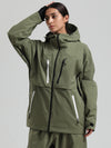 Women's Gsou Snow Durable Mountain Pro Winter Function Cargo Snow Jacket