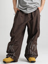 Men's Gsou Snow Furious Spark Reflective Fire Cargo Snow Pants