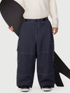 Men's Wild Soul Crew Utility Cargo Snow Pants – Heavy Stitch Baggy Fit