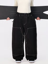 Women's UrbanCraft Utility Freeride Baggy Snowboard Pants with Reinforced Panels