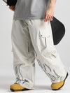 Men's Gsou Snow Furious Spark Reflective Fire Cargo Snow Pants