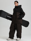Women's Gsou Snow Terrain Flow FlexZip Hybrid Cargo Snowboard Suits
