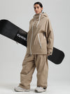 Women's Gsou Snow HyperDrive All-Season Color Block Mountain Cargo Snow Suits