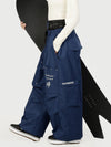 Women's Camden Punk Rivet Street Utility Cargo Snow Pants – Baggy Freestyle Fit