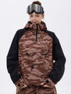 Women's Mountain Freestyle Cargo Pocket Bomber Camo Snowboard Jacket