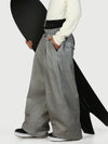 Men's Urban Vibe Workwear-Inspired Rivet-Trim Wide Fit OG Baggy Snow Pants