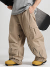 Men's Gsou Snow Furious Spark Reflective Fire Cargo Snow Pants