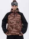 Women's Mountain Freestyle Cargo Pocket Bomber Camo Snowboard Jacket