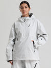 Women's Gsou Snow Durable Mountain Vibe Pullover Anorak Baggy Snow Jacket