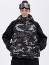 Women's Mountain Freestyle Cargo Pocket Bomber Camo Snowboard Jacket