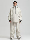 Women's Gsou Snow Durable Urban Vibe Pullover Anorak Snowboard Suits