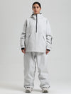 Women's Gsou Snow Durable Urban Vibe Pullover Anorak Snowboard Suits