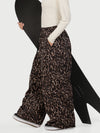 Women's Wild Motion Reflective Cargo Pockets Extra Baggy Snow Pants
