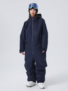 Women's Searipe Mountain Freerider One Piece Ski Suits Full Body Baggy Snowsuits