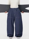Women's UrbanCraft Utility Freeride Baggy Snowboard Pants with Reinforced Panels