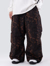 Women's Mountain Chill Freestyle Prime Baggy Leopard Snowboard Pants