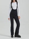 Women's Gsou Snow Elegant Flare Ski Bibs Pants