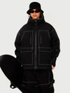 Women's UrbanCraft Street Utility Freestyle Snow Jacket – Reflective Hood & Workwear Design
