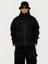 Women's UrbanCraft Street Utility Freestyle Snow Jacket – Reflective Hood & Workwear Design