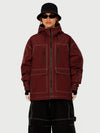 Women's UrbanCraft Street Utility Freestyle Snow Jacket – Reflective Hood & Workwear Design