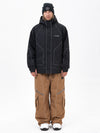 Men's Night Skiing Chill Reflective Snow Suit – Mountain Jacket & Streetstorm Baggy Pants Set