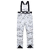 Men's Insulated Energetic Performer Winter Outdoor Snow Pants Ski Bibs