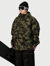 Women's Ultra Feral Camo Shark Half Zip Pullover Anorak Snow Jacket