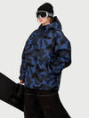 Women's Ultra Feral Camo Shark Half Zip Pullover Anorak Snow Jacket