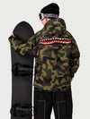 Women's Ultra Feral Camo Shark Half Zip Pullover Anorak Snow Jacket