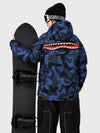 Women's Ultra Feral Camo Shark Half Zip Pullover Anorak Snow Jacket