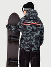 Women's Ultra Feral Camo Shark Half Zip Pullover Anorak Snow Jacket