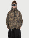 Anorque Snow Park Rider de Mulher Freestyle Softshell Meio-Fecho com Capuz e Bolso Canguru